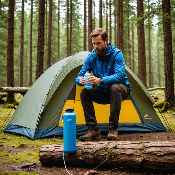 Quels sont les avantages de l'utilisation de filtres à eau portables en camping?