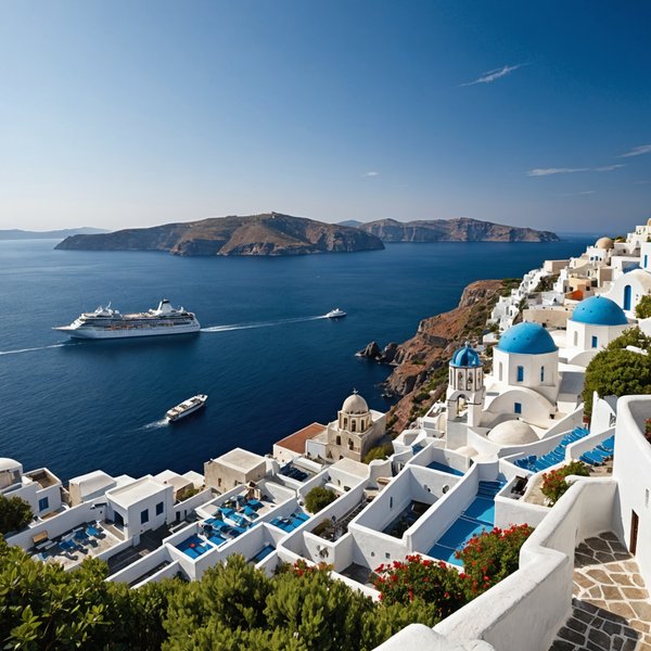 Quels itinéraires de croisière permettent de visiter les îles de la mer Égée?