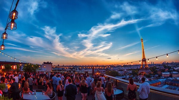 Top rooftop bars in paris to enjoy summer vibes